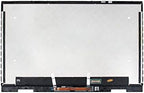 LCDOLED Replacement for HP Envy x360 15m-ES 15m-es0xxx 15m-es0000 15m-es0013dx 15m-es0023dx 15-es0097nr 15.6 inches FHD 1080P IPS LCD Display Touch Screen Digitizer Assembly Bezel with Control Board