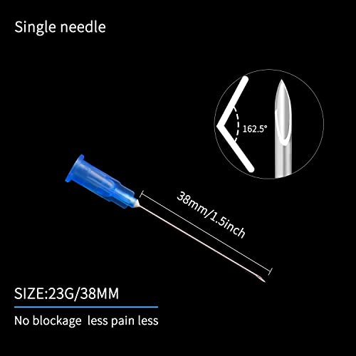 Knixxo 100 PACK 23 Gauge 1.5IN Lab Accessories,Individually Sealed Supplies