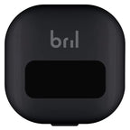 Bril UV-C Toothbrush Sanitizer, Portable Sterilizer, Cover, Holder, and Case for Any Size Toothbrush, Black…