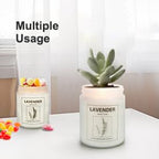 6 Pack Scented Candles, Aromatherapy Candles Gifts Set for Women, 42.6 oz 300 Hour Long Lasting Candles, Lavender Candle for Yoga | SPA | Relaxing, Birthday, Valentine, Christmas, Anniversary Present