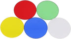 5 Pieces Microscope Filters, 32 35 42 45mm Diameter Biological Microscope Accessories Green Blue Yellow White Red Optical Glass (Color : Diameter 32mm)