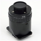 Microscope Accessories Kit 1/2X Adapter Lens 38mm C-Mount Trinocular Stereo Microscope Tube for Digital Camera Focusing Microscope Slides