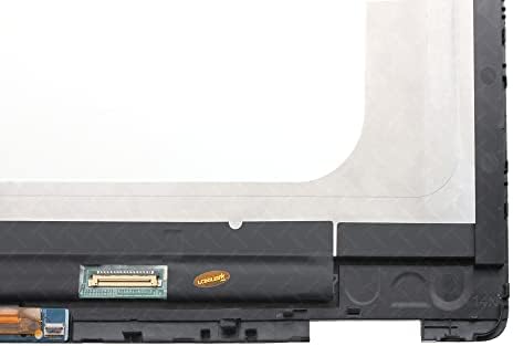 LCDOLED Replacement for HP Chromebook x360 14b-cb0033dx 14.0 inches WXGA 1366x768 LCD Display Touch Screen Digitizer Assembly Bezel with Touch Board