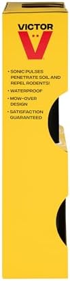 Victor M9012 Mole and Gopher Chemical Free Sonic Spike - Outdoor Mole and Gopher Repellent