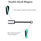 SIUSIO 41Pcs Nail Magnet Tool Set Cat Eye Gel Nail Polish Magnet Wand Magnetic Nail Polish Cat Eye Magnet for Nails Cat Eye Magnets Sticks Nail Design Tools Nail Art Accessories
