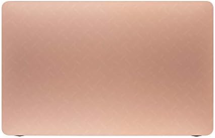 LCDOLED Replacement 13.3 inches 2560x1600 Full LCD Screen Complete Top Assembly for MacBook Air Retina 13" A1932 Late 2018 2019 EMC 3184 MRE82 MREA2 MVFH2 MVFJ2 (Rose Gold)