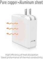 Charger Replacement for Mac Book Air AC 45W Power T-tip Shape Connector Power Adapter for 11 inch and 13 inch After Mid 2012