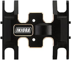 INJORA Brass Skid Plate-Heavy Counterweight Chassis Accessories for 1/24 RC Crawler Car Axial SCX24 Gladiator Bronco C10 JLU Deadbolt Upgrades Parts, 15g