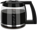 14-Cup Replacement Carafe Compatible with Cuisinart Coffee Maker Models DCC-3200, DCC-3200P1, DCC-2200, DCC-2600, DCC-2800 and CBC-7000PCFR Model# DCC-2200RC-1