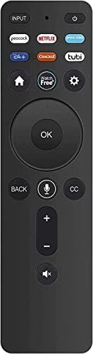 New Universal Vizio Remote XRT260 IR Replacement Fit for All Vizio V-Series, M-Series 4K HDR Smart TV Without Voice Command with Netflix, PrimeVideo, DSY+, Tubi, Watchfree, Peacock, Crackle Buttons