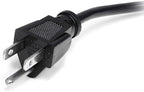 StarTech.com 20ft (6m) Computer Power Cord, NEMA 5-15P to C13, 10A 125V, 18AWG, Black Replacement AC Power Cord, Printer Power Cord, PC Power Supply Cable, Monitor Power Cable - UL Listed (PXT10120)