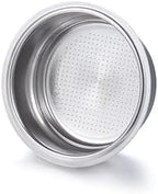 Pressurized filter basket compatible with Breville sage BES870/875/880/878/890/810 Barista Infuser bambino plus BES 500 Two Cup Dual Wall Filter, 54mm coffee machine replacement accessories