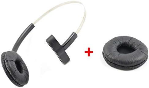 for Plantronics Standard Headband 84605 + Extra Cushion Replacement Over-The-Head Headset for Savi CS540 W740 W745 W440 W740-M C054 CS540XD 8240 8245 W445