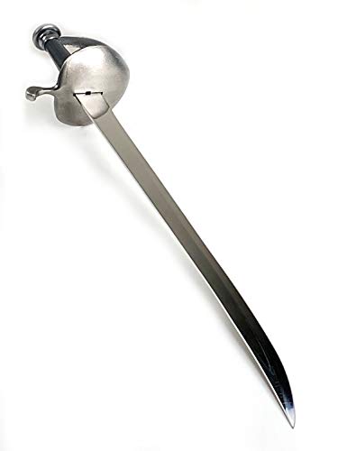 etrading Caribbean Pirate Cutlass Sword Jack Sparrow Movie Replica Bow Guard