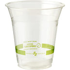 World Centric - Compostable Plastic Cold Cups, 12 Ounce - 100 Count