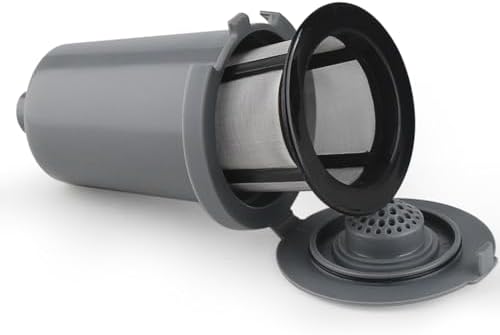 Anbige Replacement Parts 2pcs Grey Reusable Filter Cup, Compatible with Cuisinart Single Serve Coffee Makers