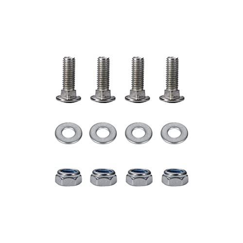 Snowblower Polyethylene Skid Shoes 72600300 2 Pack with Mounting Hardware Kit for Ariens Universal 2 Stage Snow Thrower 01028600 02483859 24599 2483859 106500