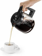 12-Cup Replacement Glass Carafe Compatible with Cuisinart Coffee Maker, 12 Cup Coffee Pot Replacement for Cuisinart, Models DCC-1100BK, DCC-1200PRC, DCC-2650, DGB500BK