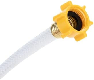 Camco TastePURE 50-Ft Water Hose - RV Drinking Water Hose Contains No Lead, No BPA & No Phthalate - Features Diamond-Hatch Reinforced PVC Design - 5/8” Inside Diameter, Made in the USA (22793)