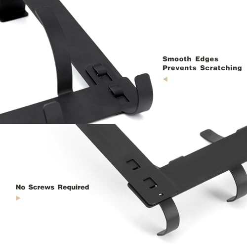 Over The Door Hooks for Hanging, Over The Door Hanger with 5 Triple Coat Hooks, Over The Door Towel Rack for Bathroom, Door Hanger Hooks for Coat, Bags and Hat (Black, 2 Pack)