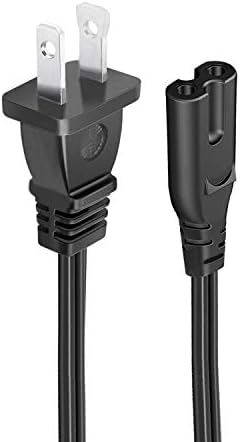 8.2ft 2 Prong Power Cord Replacement for HP Envy 6055 6052 6075 pro 6455 6458 6452 Printer AC Power Cord Cable