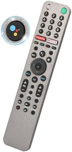 RMF-TX600U Voice Remote for Sony TV Remote Replacement, for Sony Remote/Sony Bravia TV Voice Remote, RMF-TX600U Voice Remote Control for Sony Smart TV XBR/KD/XR Series X75CH X750H A9S