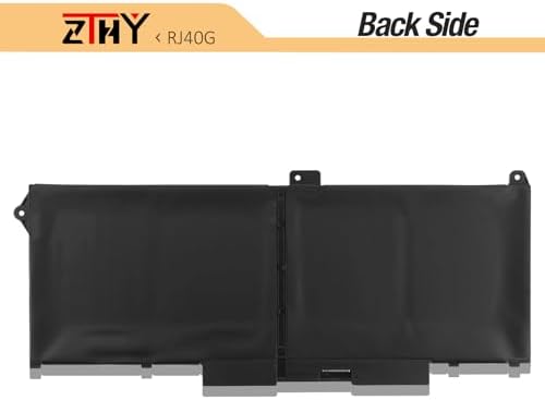 ZTHY 63Wh RJ40G Laptop Battery Replacement for Dell Latitude 14 5420 Latitude 15 5520 Precision 15 3560 Series P137G P137G001 P104F P104F001 P104F002 075X16 01K2CF WY9DX 0WK3F1 0M3KCN 005R42 15.2V