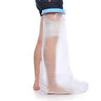 Adult Leg Cast Protector for Shower, Waterproof Leg Cast Covers for Shower Full Leg Watertight Protection to Broken Leg, Knee Replacement Surgery, ACL Post Surgery Reusable (Full Leg 46"20"9.8")