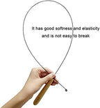 Interactive Bird and Insect Simulation Cat Toy Set with 4 Feather Refills, 29'' Flexible Steel Wire, Sturdy Wood Handle & Bell,Cat Wand Toys for Indoor Cat and Kitten.