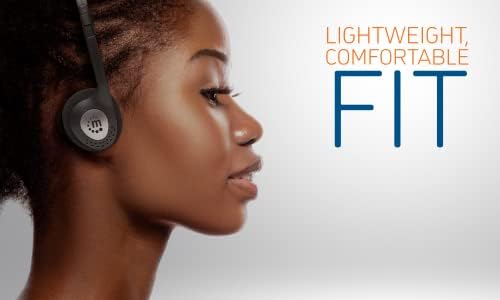 Manhattan On-Ear Wired Stereo Headphone - Long 6ft Cable, Single 3.5mm Plug, Lightweight, Adjustable Headband–for Walkman, CD Player, Computer -177481