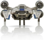 STAR WARS Micro Galaxy Squadron U-Wing Starfighter - 12-Inch Vehicle with Foldout Wings, Troop Bay, Sniper Gun, and Three 1-Inch Micro Figure Accessories