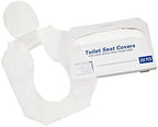 Juvale 4 Pack of 250 Pieces Disposable Toilet Seat Covers, Flushable Paper Cover for Bathroom, Travel Accessories, Kids, Adults, 14 x 16 In (1000 Pack)