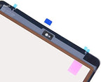 White Digitizer Repair Kit for iPad 9.7" 2018 iPad 6 6th Gen A1893 A1954 Touch Screen Digitizer Replacement with Home Button + Tools