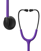 Single Head Stethoscope for Doctors/Nurses/Nursing School Students, Medical and Home Use with Accessories Name Tag, FSA HSA Eligible (Purple Tube, without EVA Case)