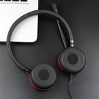 SOULWIT Replacement Ear Pads Cushions for Jabra Evolve 65/40/30/20 Headphones, Earpads for Jabra Evolve 65UC 65MS/ 40UC 40MS/ 30US 30II/ 20SE 20UC 20MS Headset - Evolve 65 PL Black