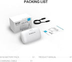 BOBOVR B100 Battery Pack for S3 Pro Replacement 10000mAh Hot-Swap Battery Accessories, Magnetic Connectors
