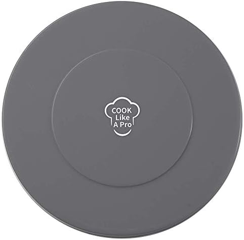 Silicone Lid Inner Pot Cover Accessories Compatible with Ninja Foodi Pressure Cooker and Air Fryer 6.5 Quart and 8 Quart, Grey,By SiCheer