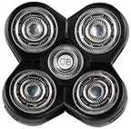 Bald Buddy Deluxe Replacement Rotary Shaver Head for Textured Hair, Newly Designed for Thicker Hair & Easier Cleaning, 1 Count
