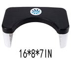 Toilet Stool, Folding Toilet Stool, Squatting Toilet Stool, Bathroom Toilet Stool, Potty Step Stool, Splicable Poop Stool, Step Toilet Stool Bathroom, Bathroom Potty Step Stool(Black)