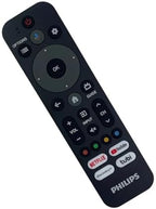 OEM Replacement Remote Control Compatible with Philips Google 4K Smart TV with Netflix, YouTube, Discovery+, tubi Short Keys RF553A