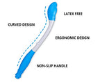 Foldable Long Reach Comfort Wiper - Bottom Wiping Aid - Butt Wiper Self Wipe Assist Toilet Aids Wand - Ideal Daily Living Bathroom Aid for Limited Mobility
