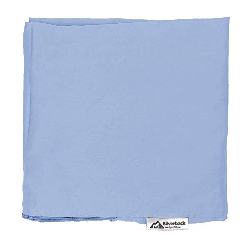 Silverback Wedge Pillow 7.5" Wedge Pillow Cover 100% Egyptian Cotton Replacement Pillow Case, Fits Our 25"W x 26"L x 7.5"H Pillow Wedge, Fit for Wedges Up to 27.5"W x 27.5"L x 8"H