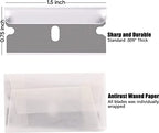 REXBETI 1400PCS Single Edge Razor Blades, Industrial Razor Blades, Box Cutter Replacement Blades, Glass Scraper Razor Blades Visit the REXBETI Store