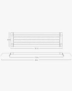 NICREW ClassicLED Gen 2 Aquarium Light, 15 Watts, Dimmable LED Fish Tank Light with 2-Channel Control, White and Blue LEDs, Size 18 to 24 Inch