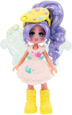 Royale High 3” School Spirit Fashion Pack: Art - Light Series 1-1 Figure with 15 Accessories - Wings Become Rings - Virtual Item Code Included - Ages 5+