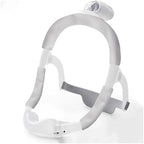 Satin Mask Strap Covers, Mask Frame Covers Compatible with DreamWear or ResMed AirFit Silky Satin Headgear Cover Set C P A Accessories & Supplies Face Cushion Pads for Reduce Red Marks (Light Grey)