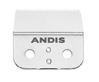 Andis 04604 Outliner II Trimmer Replacement Blade – Made of Stainless and Carbon Steel, Close-Cutting Square Blade, Deep Tooth Blade for Crisp Outlines & Designs - for GO & GTO Trimmers, Silver