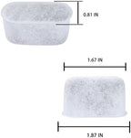 Charcoal Water Filter for Cuisinart SS-10, SS-15, SS-700, DCC-1200, DCC-3200, DCC-3000(P1) Coffee Makers Filter Replacement (12Pack).