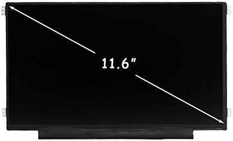 LCD Screen Replacement B116XTN02.3 for Samsung ChromeBook 4 XE310XBA XE310XBA-K03US LED Display,11.6" 1366x768(Non Touch,Right & Left Mounting brakets)