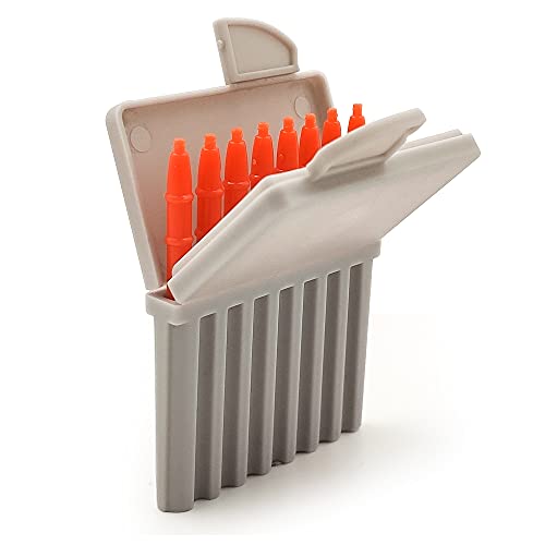 40-Pcs Starkey Wax Guard Filters New Package Cleaning Tool Accessories Hearing Aid Wax Guard Filters (2mm) for Starkey Hear Clear Hearing aid Filters (Yellow)